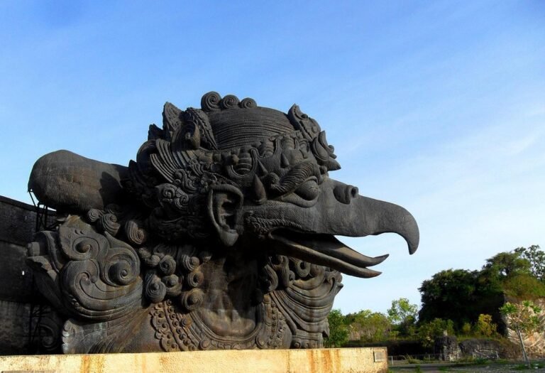 Pakudui Village Artisans Forge Intricate Garuda Statues in Iconic Balinese Style