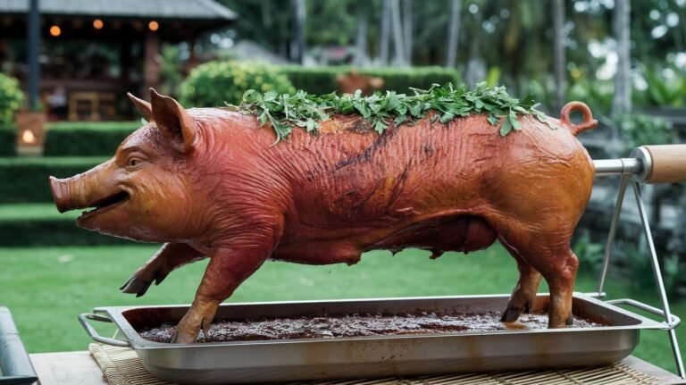 What is Babi Guling: Balinese Spit Roast Explained