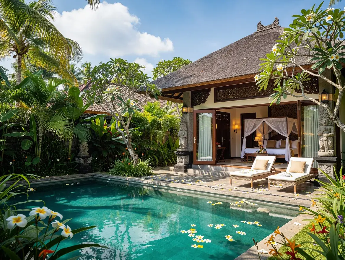 Villa Amrita private pool villa in Ubud Bali