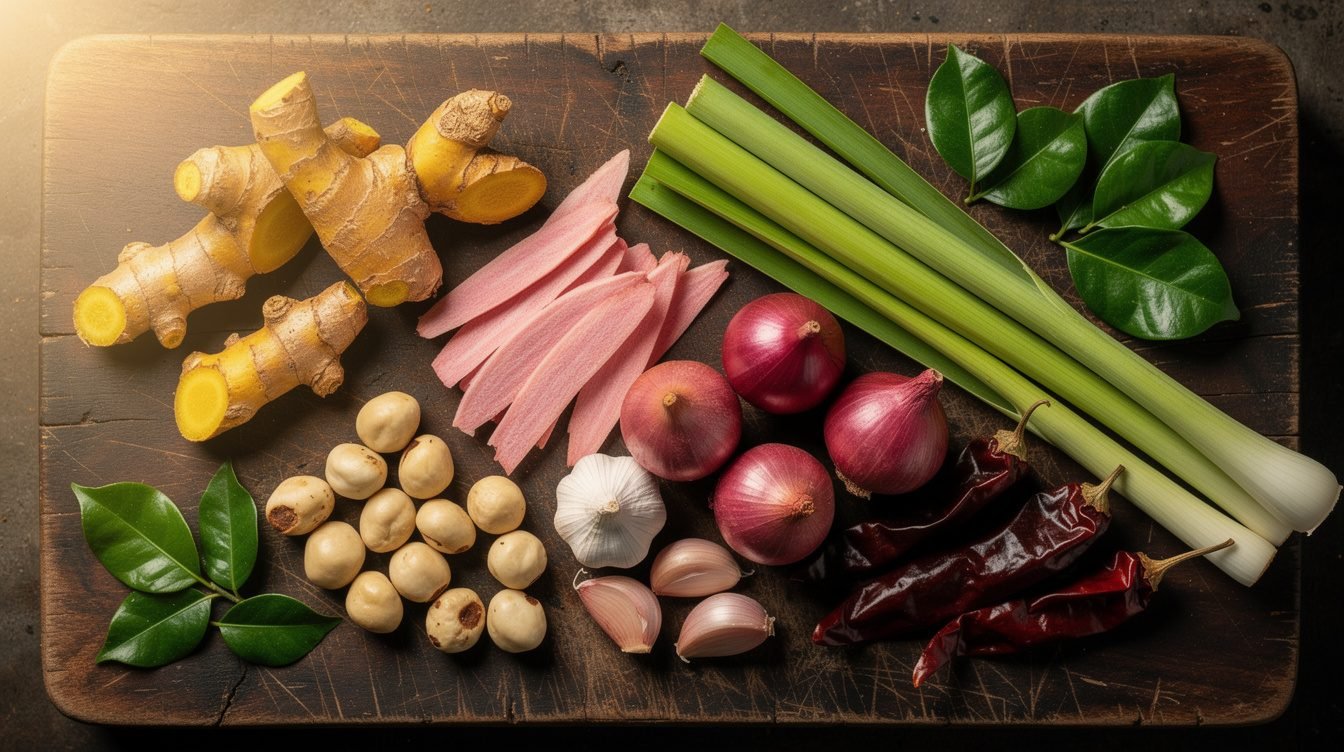 Balinese base genep spice ingredients