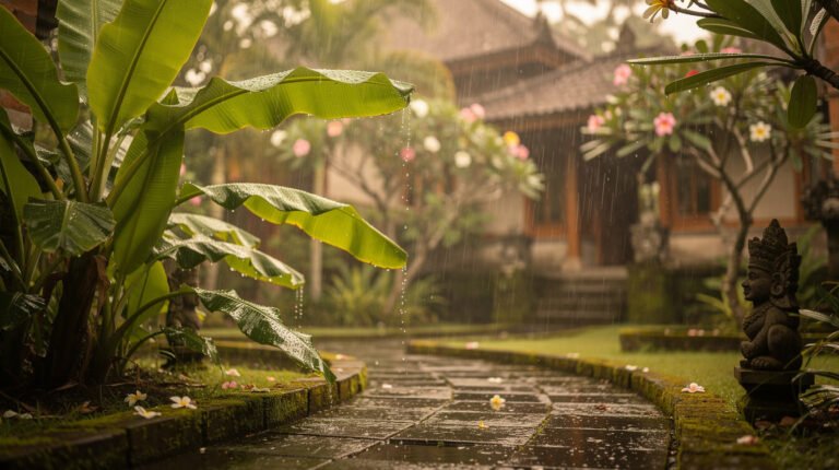 The Way Afternoon Rain Changes Everything in Ubud
