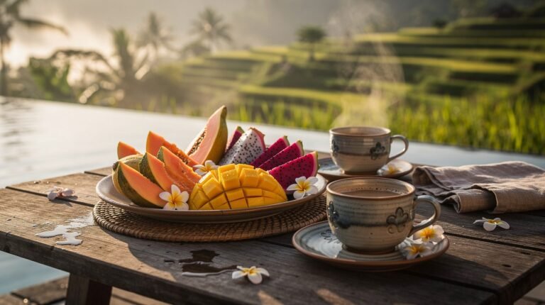 What Morning Tastes Like at a Bali Villa
