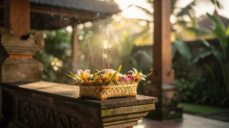 What the Incense Carries Through a Bali Villa