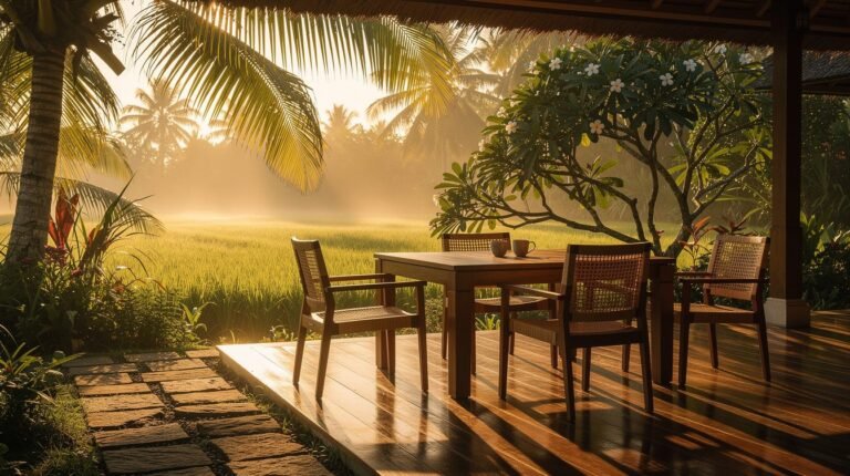 How Light Tells Time in Ubud