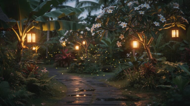 What the Garden Sounds Like After Dark in Ubud