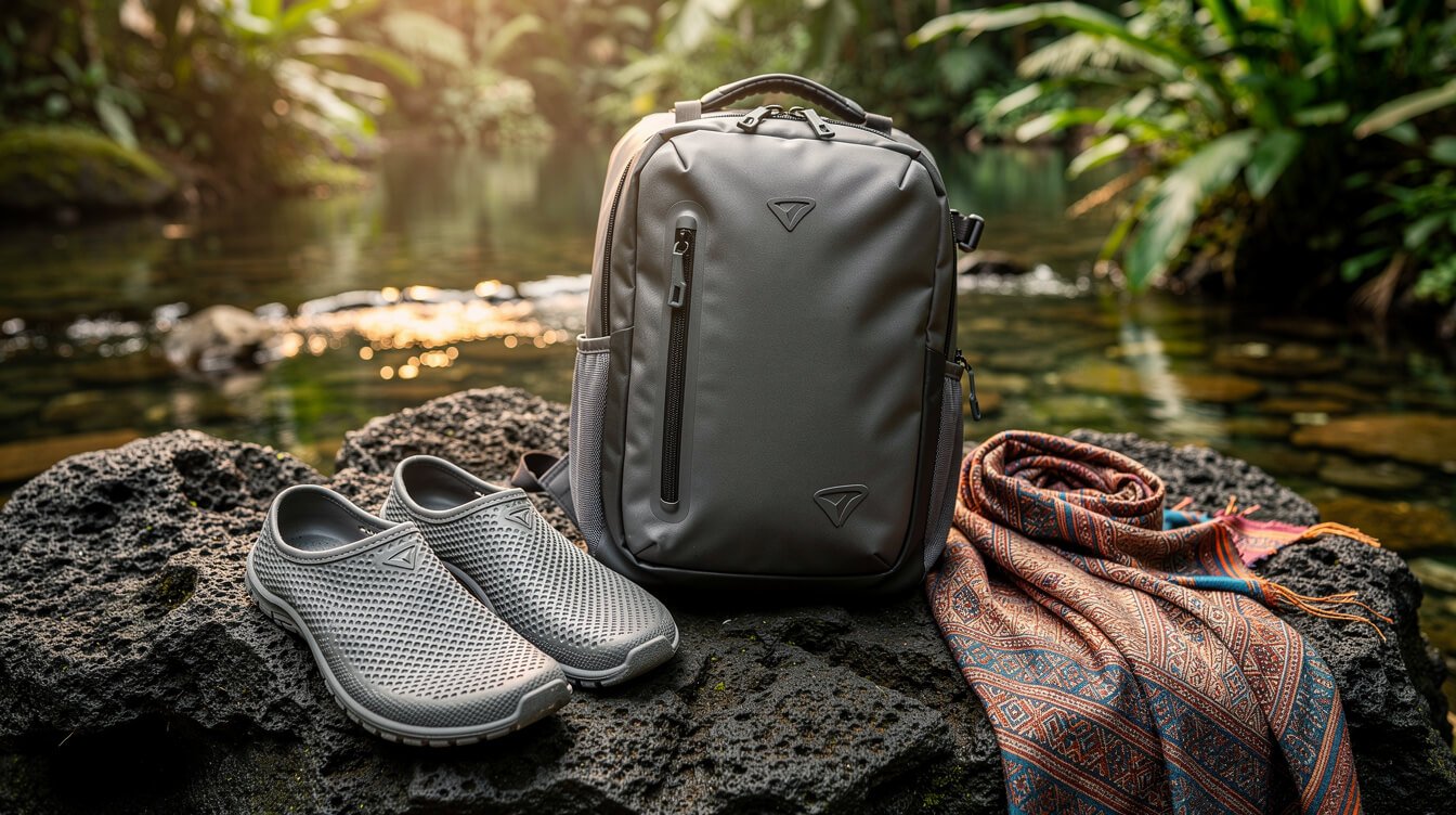 waterfall trip essentials and gear for Bali