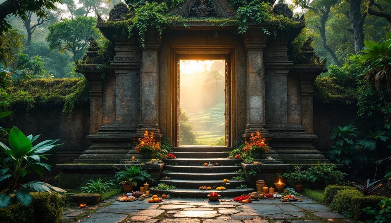 yoga retreat bali ubud spiritual atmosphere