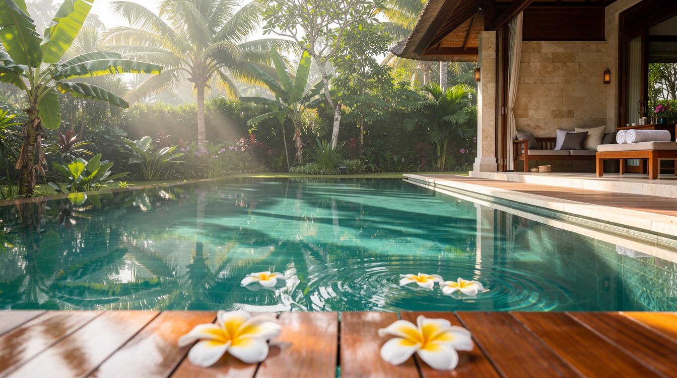 Private pool villa accommodation in Ubud Bali