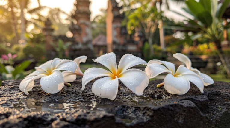 Why Frangipani Falls Differently in Ubud