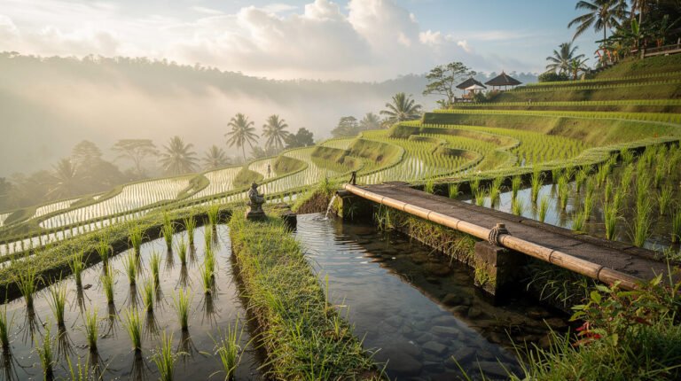 Why the Rice Changes Color Every Week in Ubud