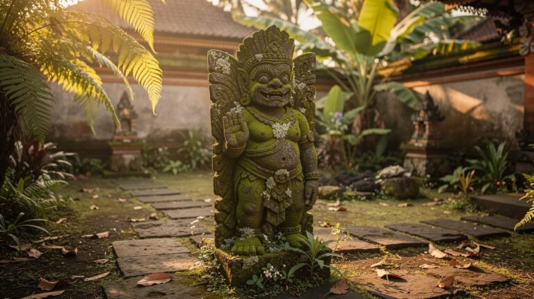 What the Stone Remembers in a Bali Garden