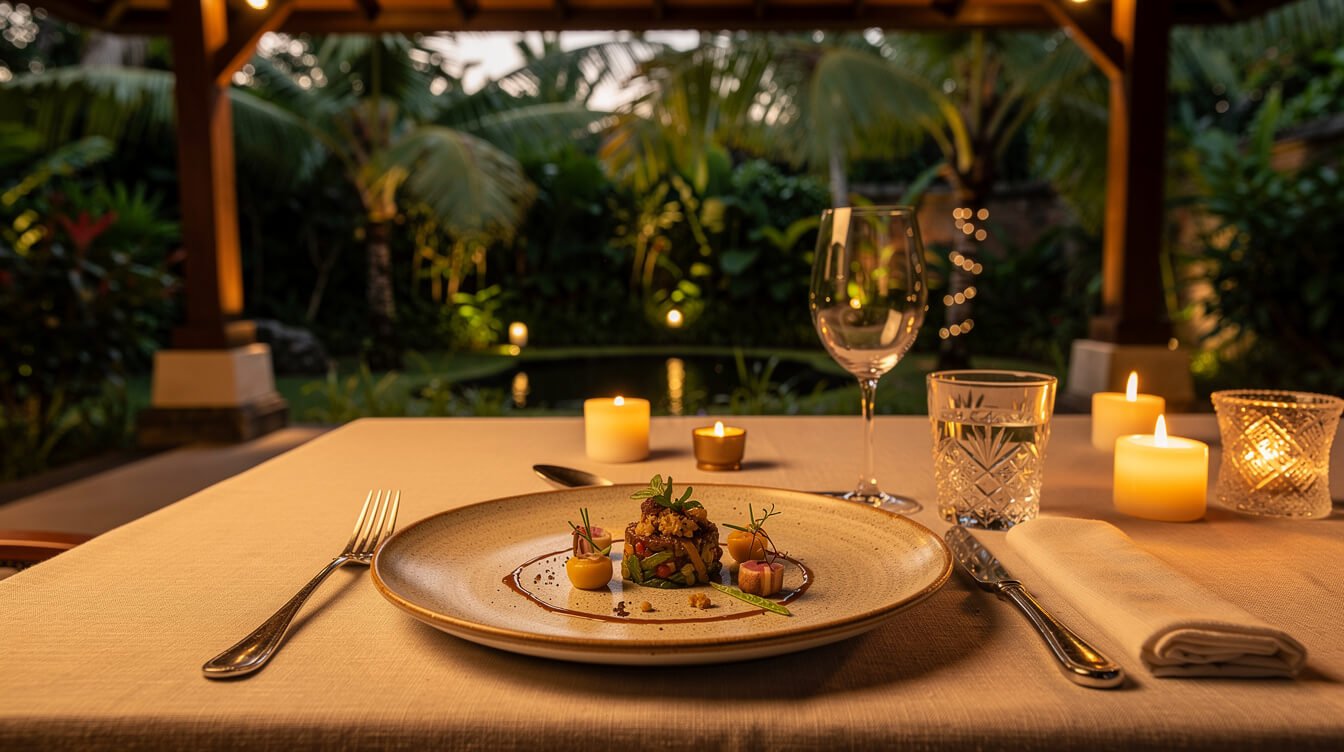 fine dining restaurant in Ubud Bali