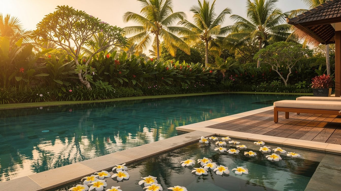 Luxury private pool villa Ubud Bali