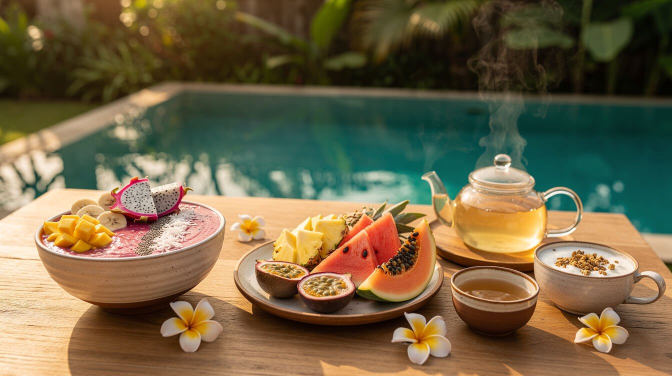 daily routine Ubud yoga retreat Bali