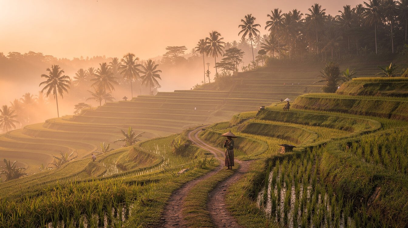 Ubud rice terraces sunrise itinerary