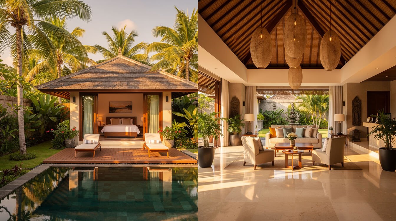 Bali villa versus hotel accommodation comparison