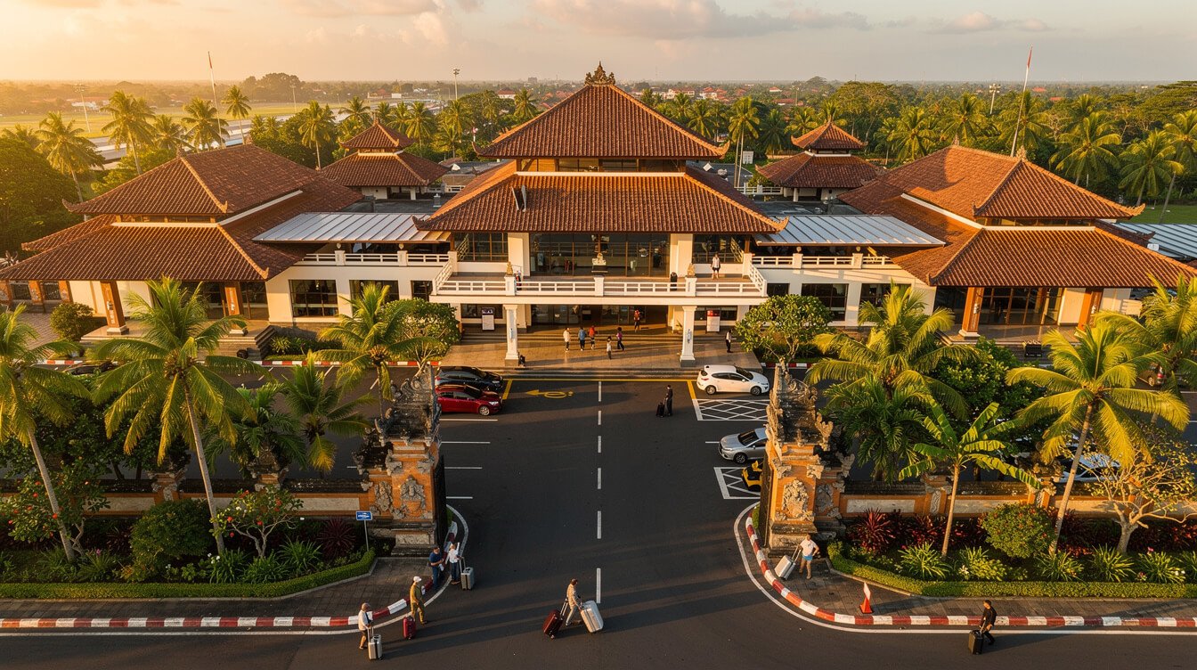 how far is ubud from bali airport
