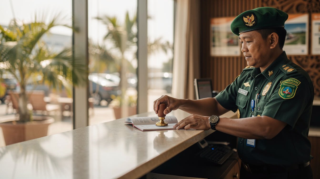 bali tour visa immigration passport control