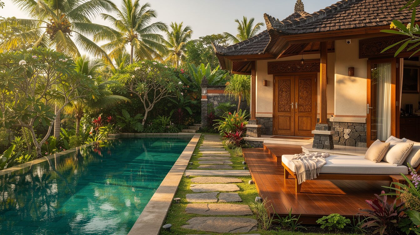 Private pool villa Ubud ready for your stay
