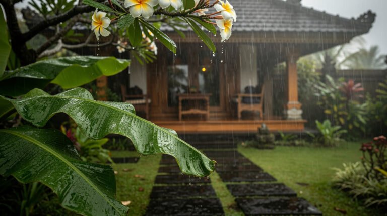 The Way the Rain Arrives in Ubud