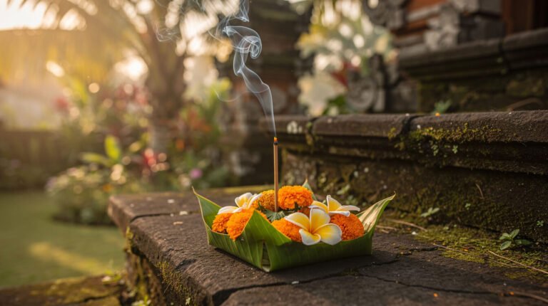 The Morning Offerings You’ll Step Around in Ubud