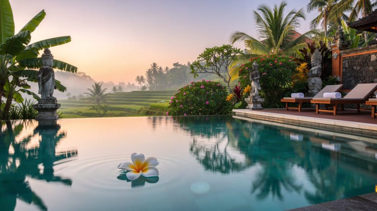 The Pool Before Anyone Wakes