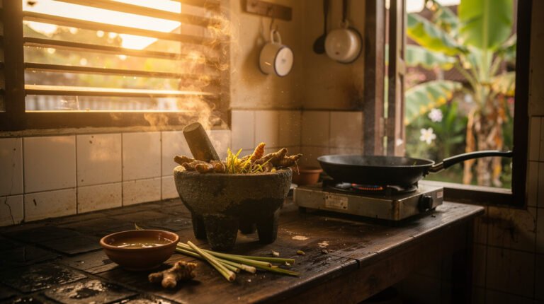 What the Kitchen Smells Like Before Breakfast