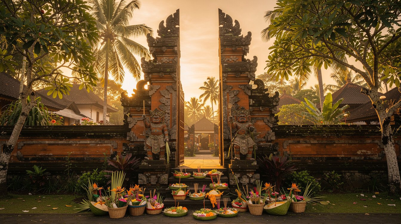 Ubud temple and cultural activities