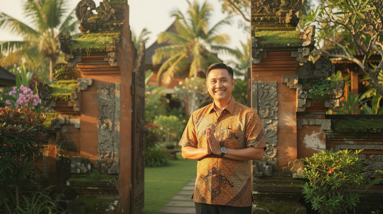 ubud villa with full staff