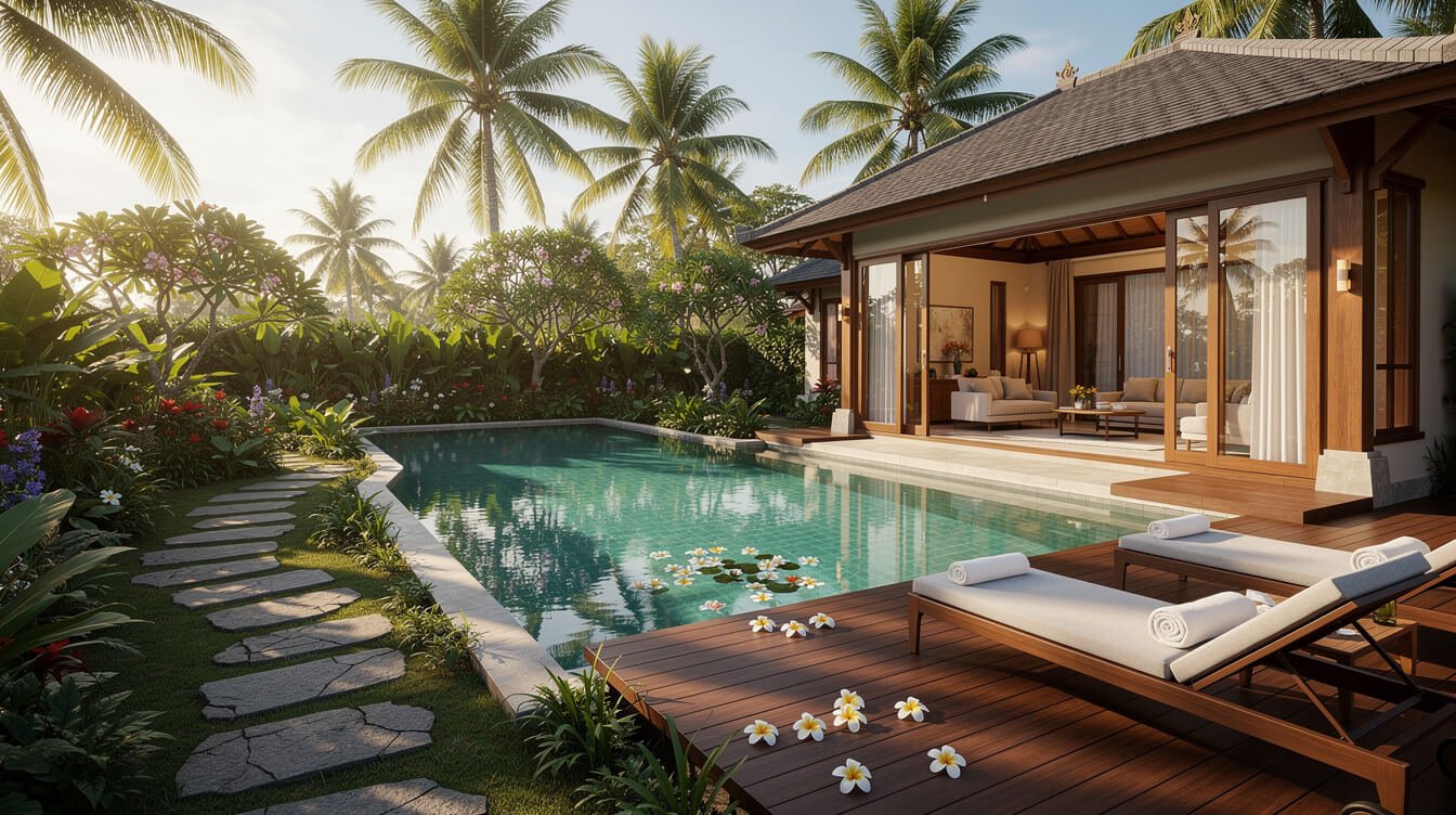 Villa Amrita private pool villa Ubud