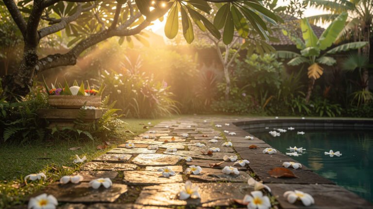Where the Frangipani Falls
