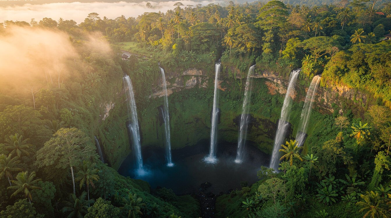 sekumpul waterfall bali
