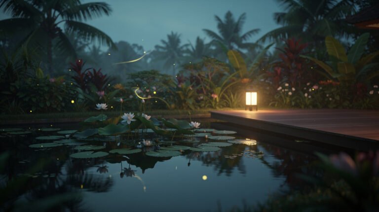 The Garden Lights No One Switches On