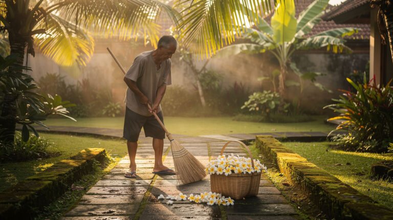 The Path the Gardener Sweeps Before You Wake