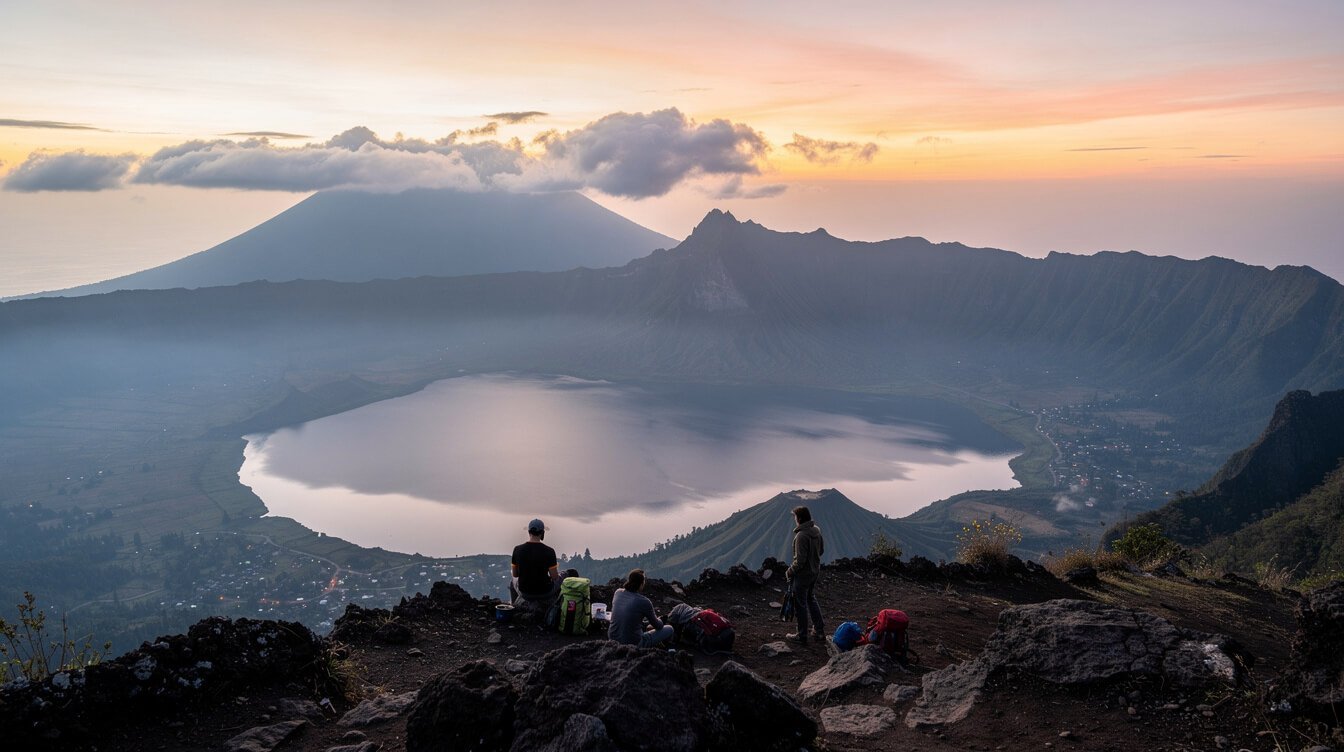 mount batur sunrise