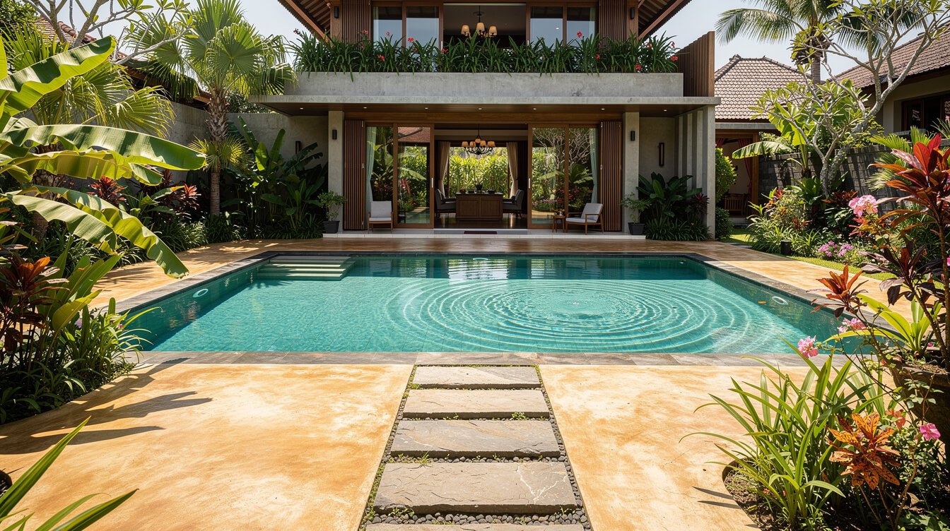 Villa Amrita private pool Ubud Bali — book now