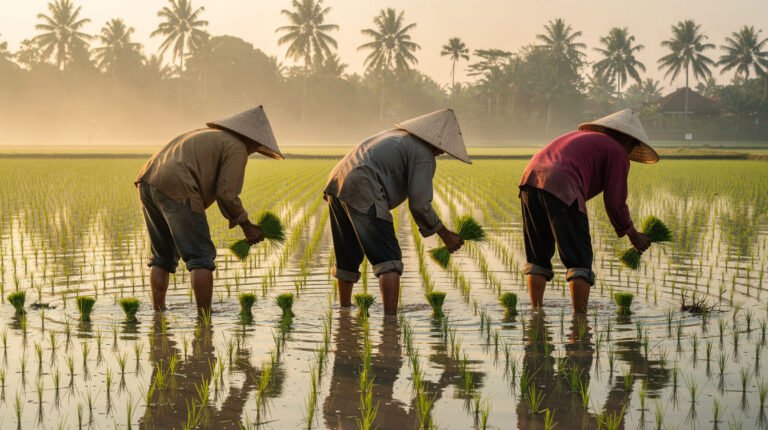 The Planters Who Walk Backward Through the Water