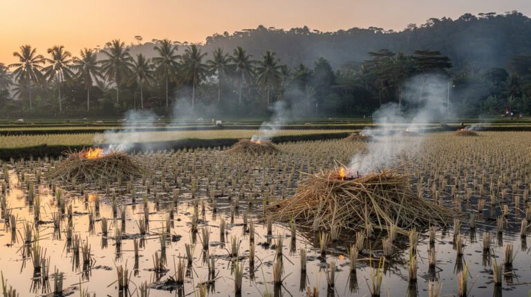 The Smoke That Rises From the Fields After Harvest